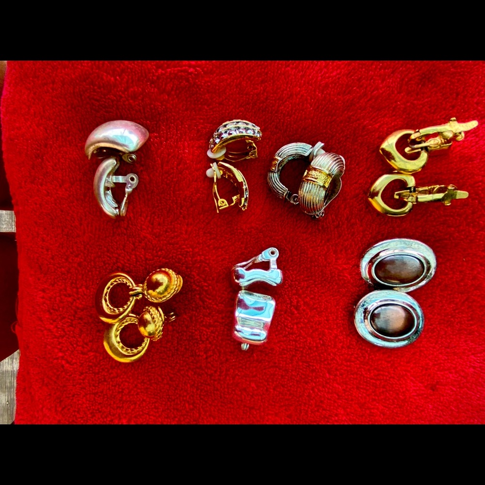 Clip on earrings